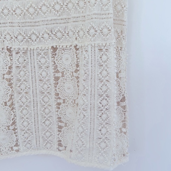 Cutest lace cream/ivory blouse XS - Picture 2 of 5